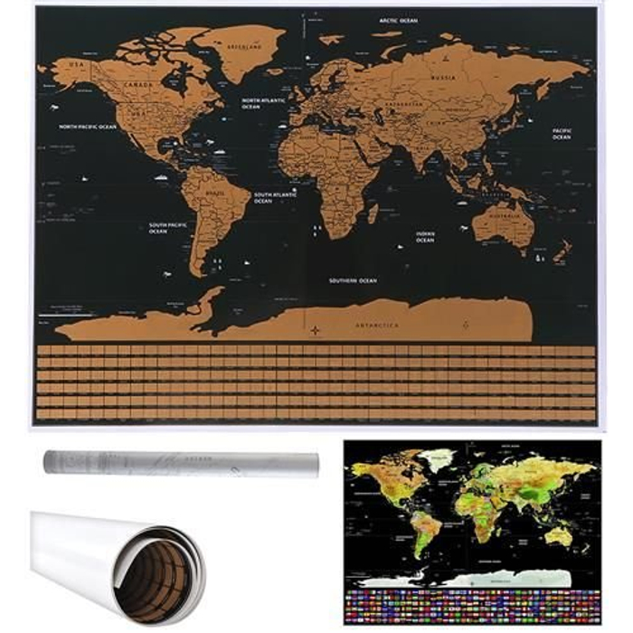 Kaparós világtérkép