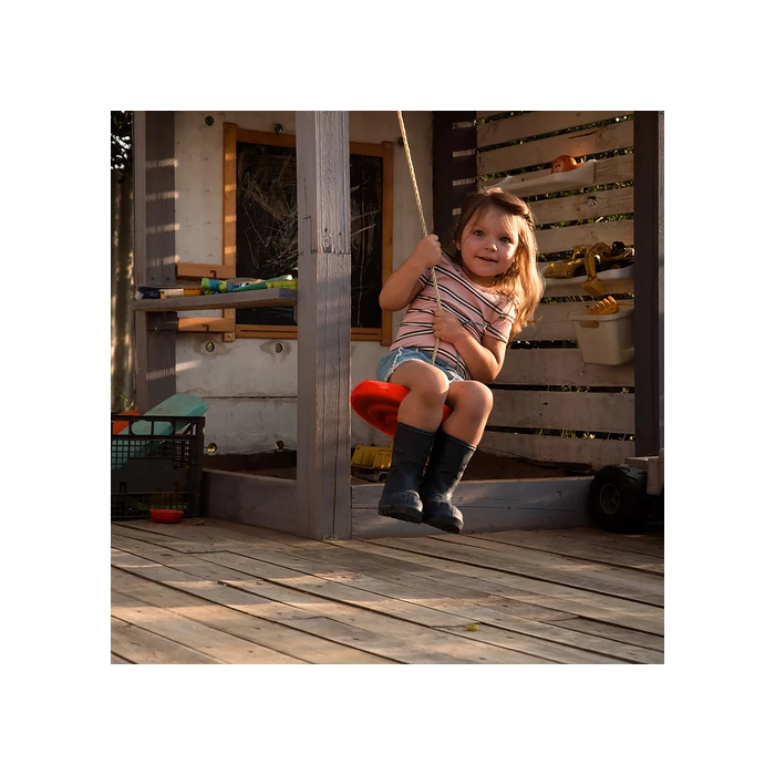 Műanyag kerti hinta - kerek