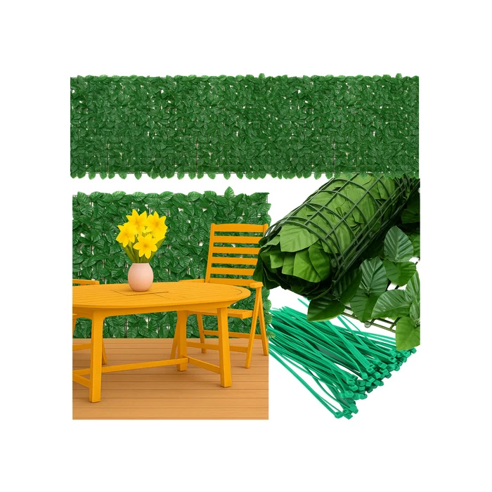 Műsövény erkélyre 5x0,5m