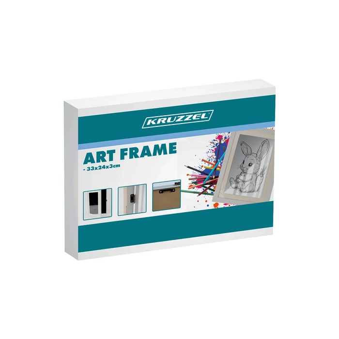Kruzzel Art képkeret - fehér 