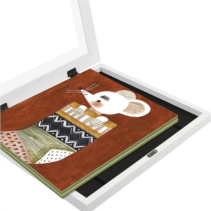 Kruzzel Art képkeret - fehér 