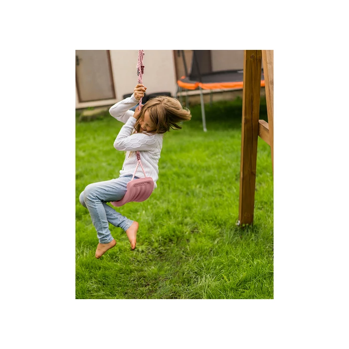 Műanyag hinta - rózsaszín 