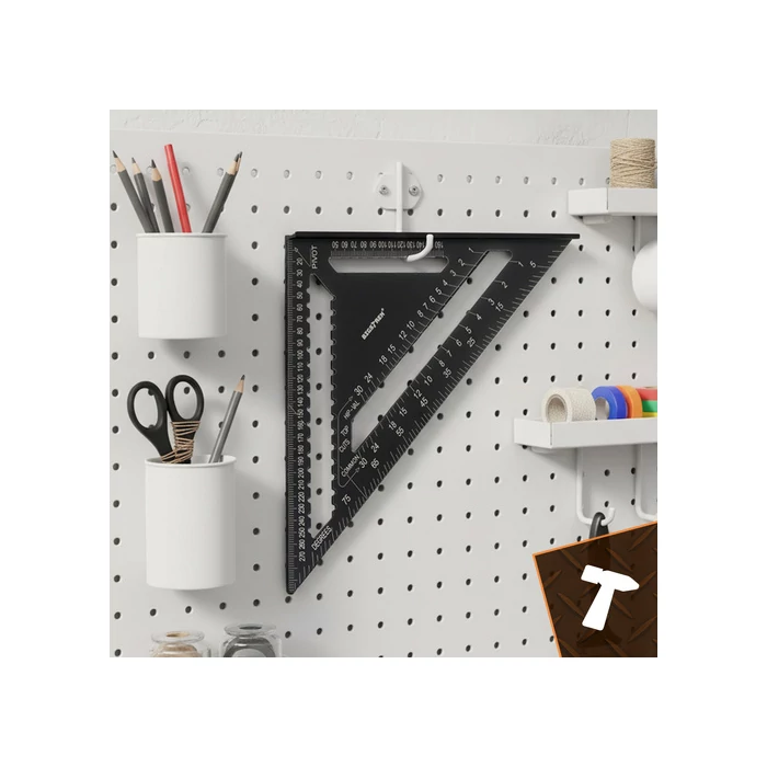 Derékszögű ács vonalzó