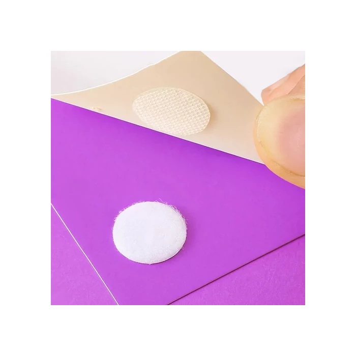 Kerek Öntapadós Tépőzár 18mm