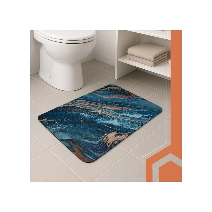 Fürdőszobai szőnyeg 60x40cm