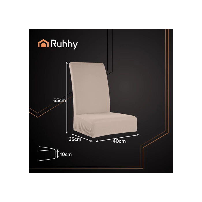 Ruhhy Székhuzat - 6 db bézs