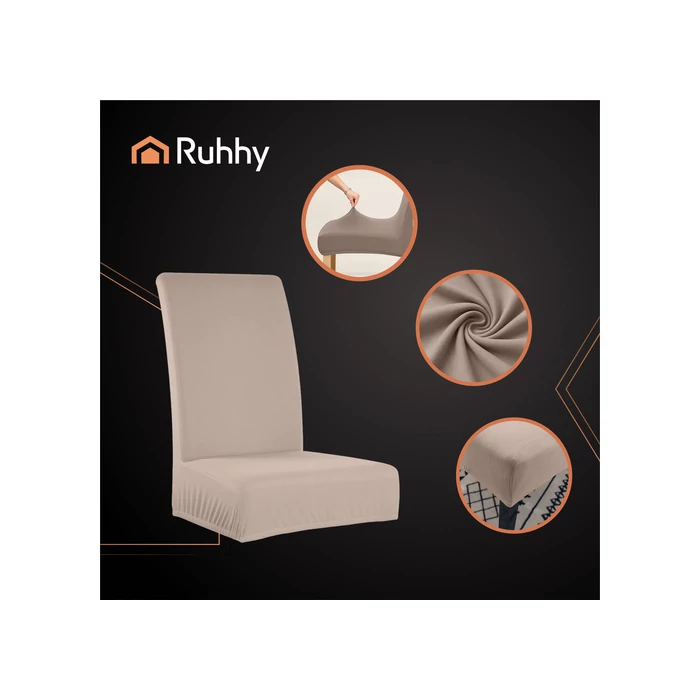 Ruhhy Székhuzat - 6 db bézs