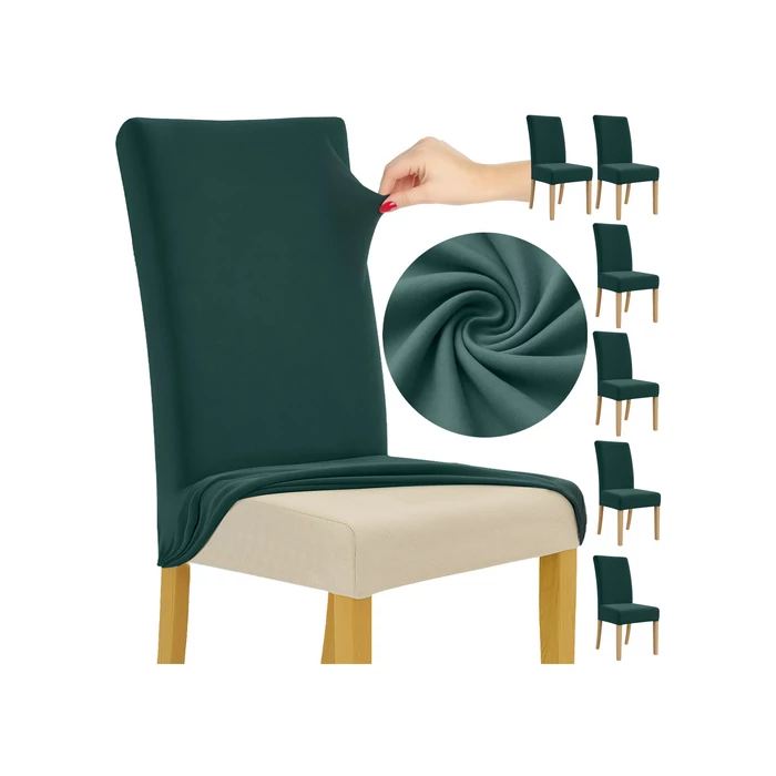 Ruhhy Székhuzat - 6 db zöld  