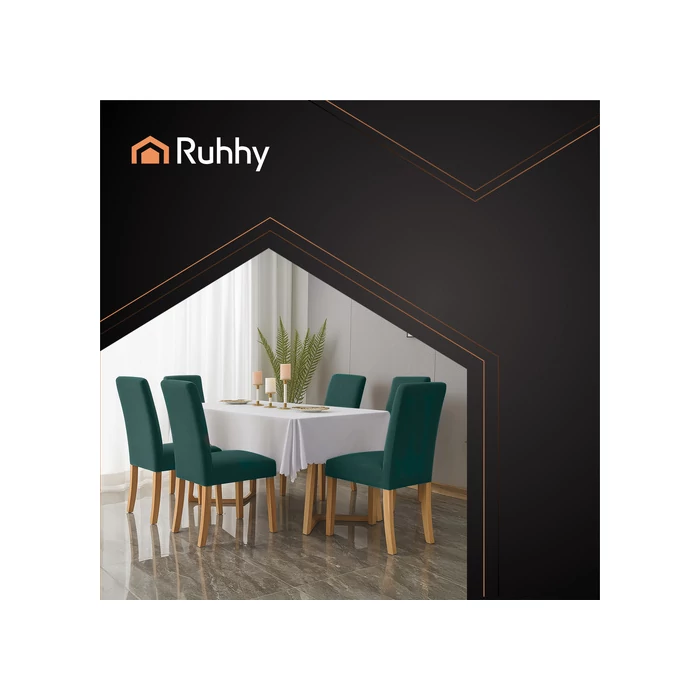 Ruhhy Székhuzat - 6 db zöld  