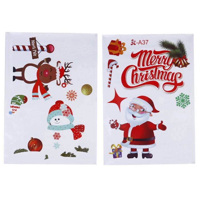 Karácsonyi ablak matricák