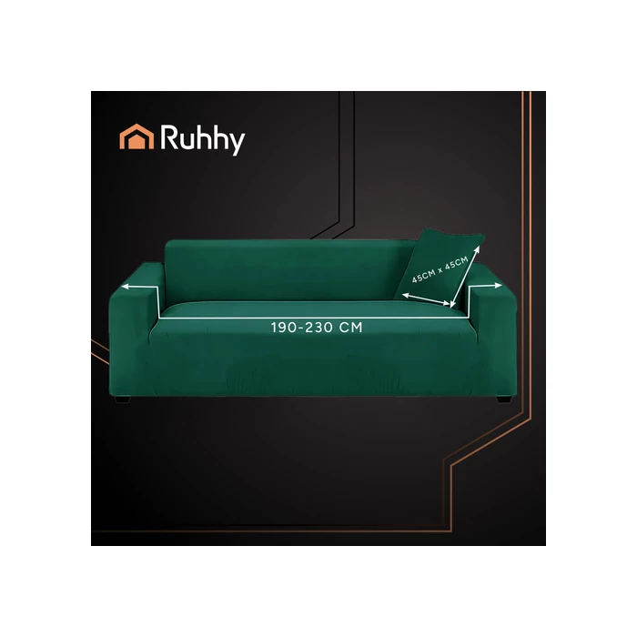 Kanapéhuzat 190-230cm zöld