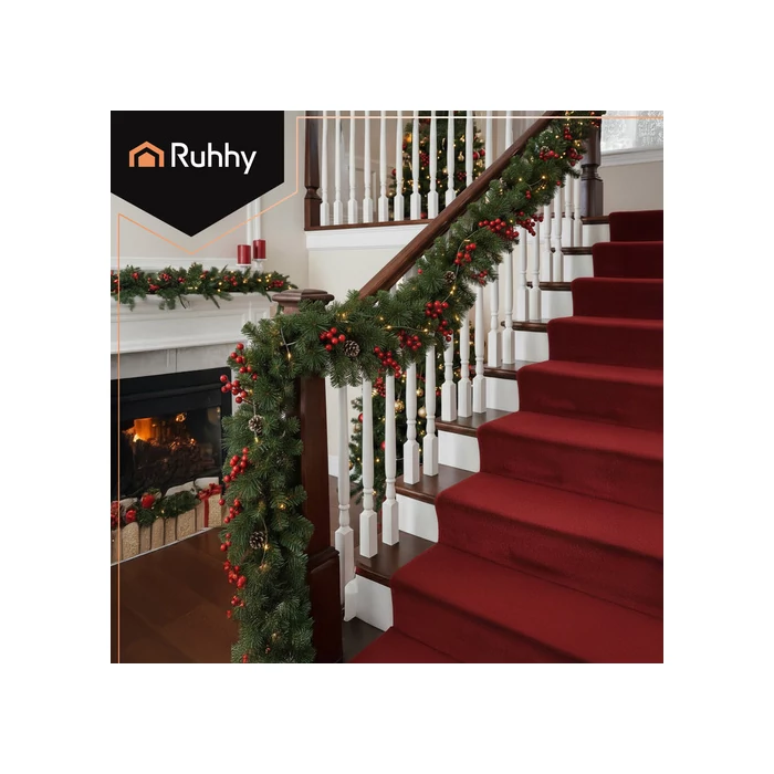 Ruhhy műfenyő girland 2.7 m 
