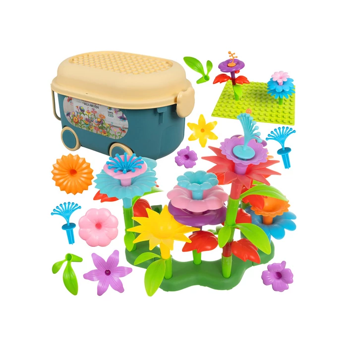 Virágoskert építőblokkok