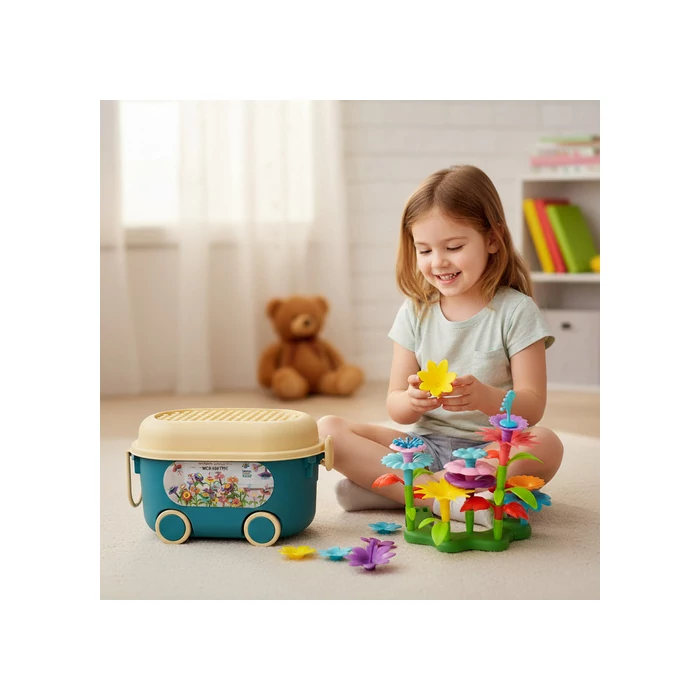 Virágoskert építőblokkok