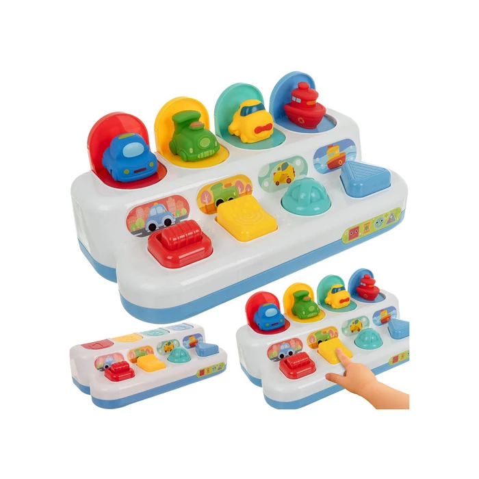 Oktatójáték - ugráló járművek