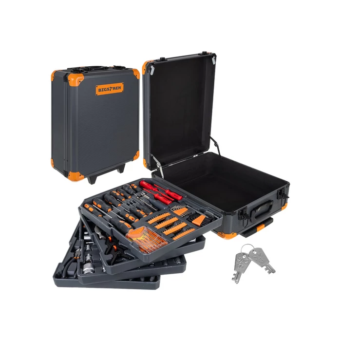 Bigstreen 1000 darabos Szerszámkészlet böröndben