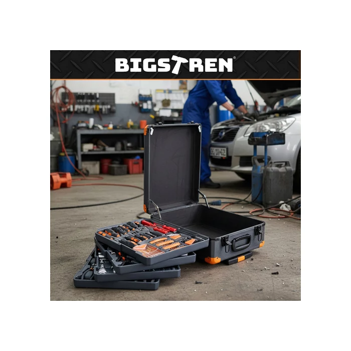 Bigstreen 1000 darabos Szerszámkészlet böröndben