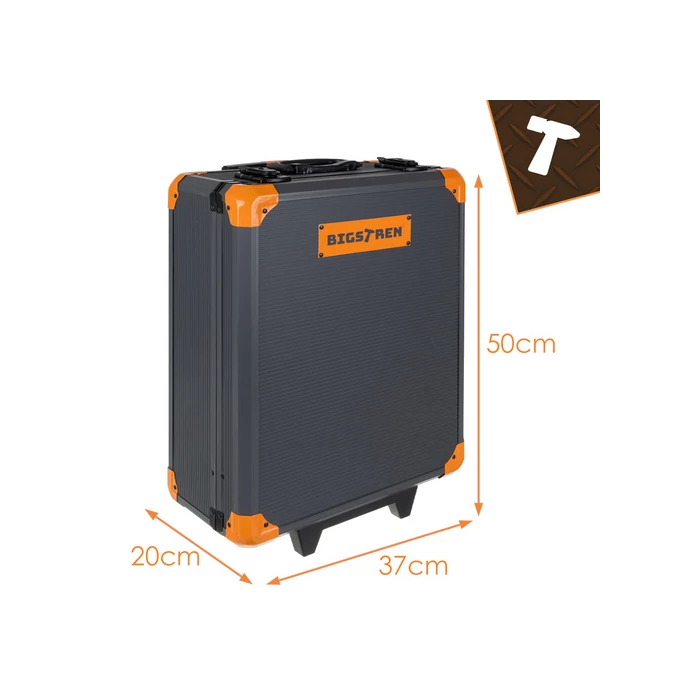 Bigstreen 1000 darabos Szerszámkészlet böröndben