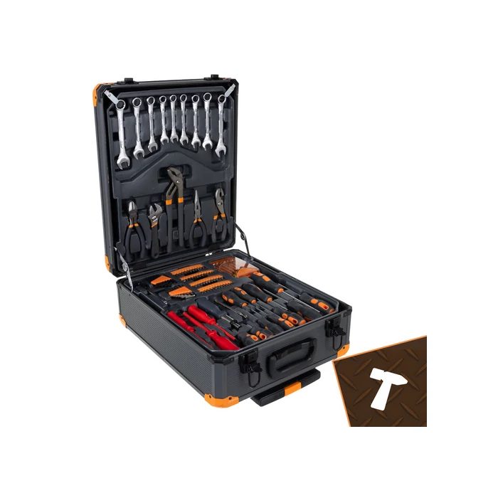 Bigstreen 1000 darabos Szerszámkészlet böröndben