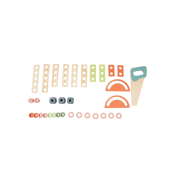 Fa munkapad szerszámokkal