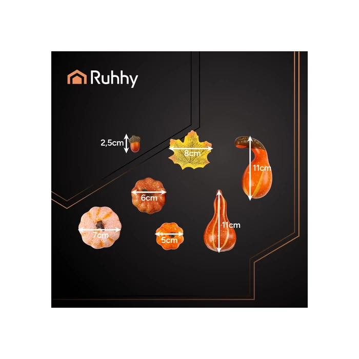 Őszi dekoráció - 50 db-os