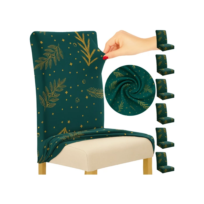 Karácsonyi székhuzat - Zöld