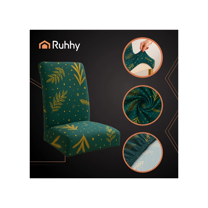 Karácsonyi székhuzat - Zöld