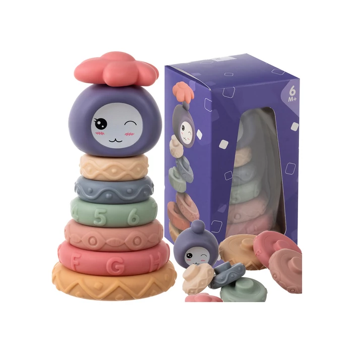 Puha szenzoros toronykirakó