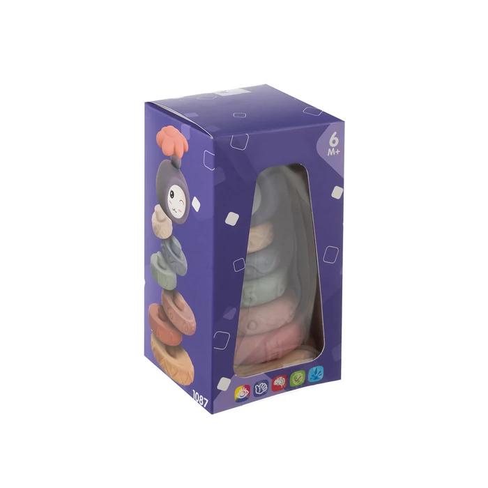 Puha szenzoros toronykirakó