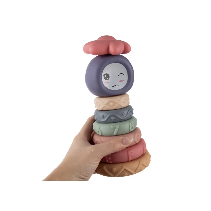 Puha szenzoros toronykirakó