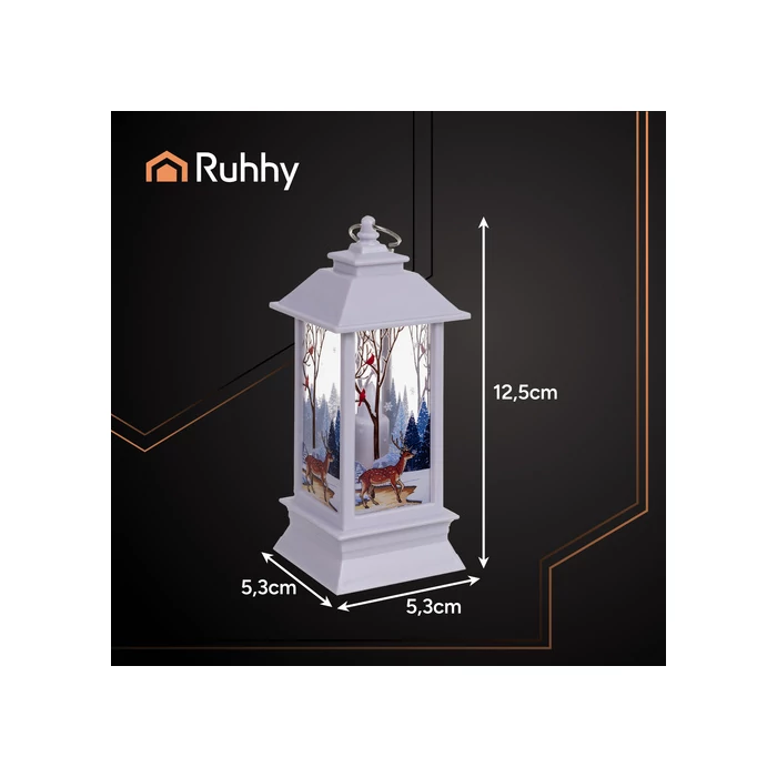 Karácsonyi lámpa - Fehér