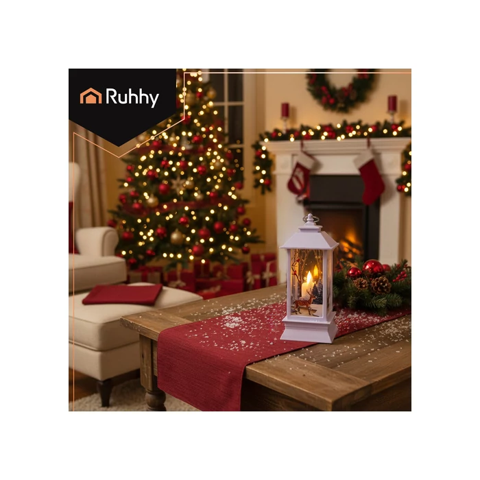 Karácsonyi lámpa - Fehér