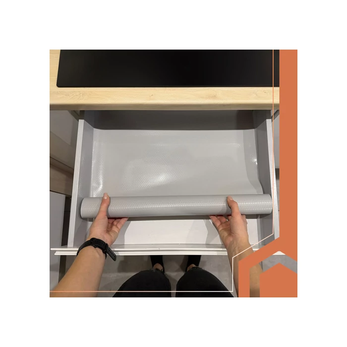 Csúszásgátló fiók alátét szürke (500x50cm)