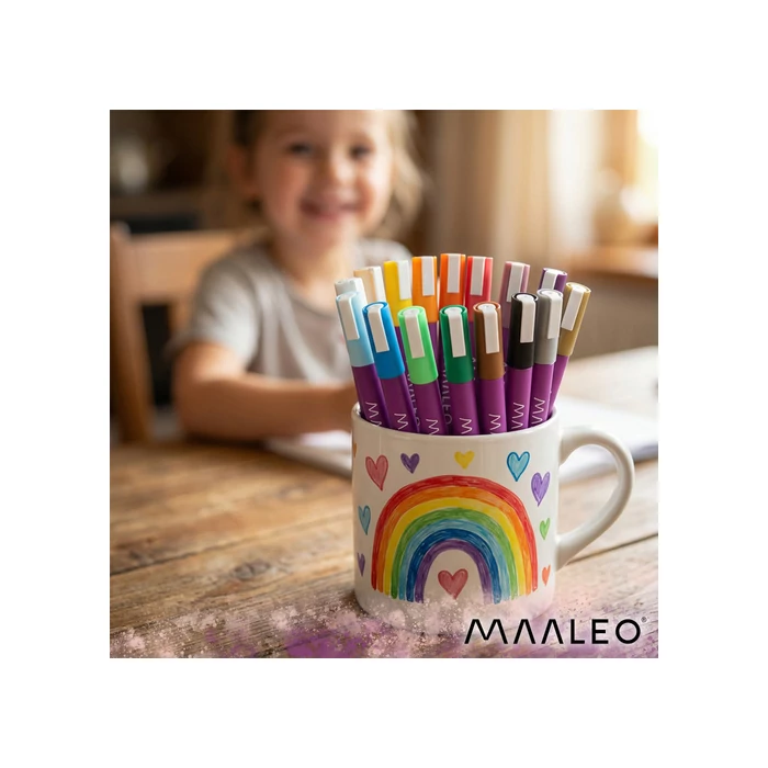 16 db-os akril filctoll készlet