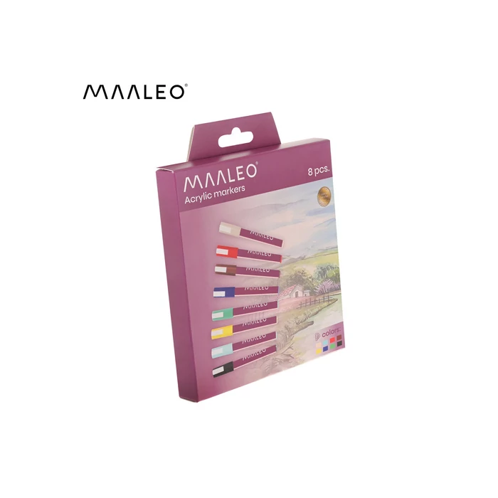 8 db-os akril filctoll készlet