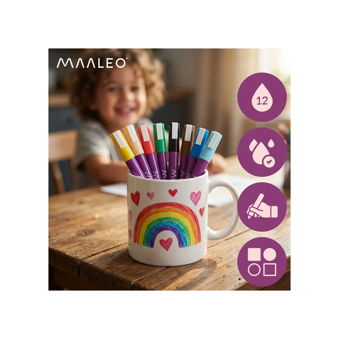 8 db-os akril filctoll készlet