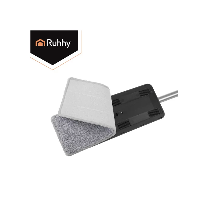 Kétkamrás felmosó szett 11 L vödörrel és mopfejekkel