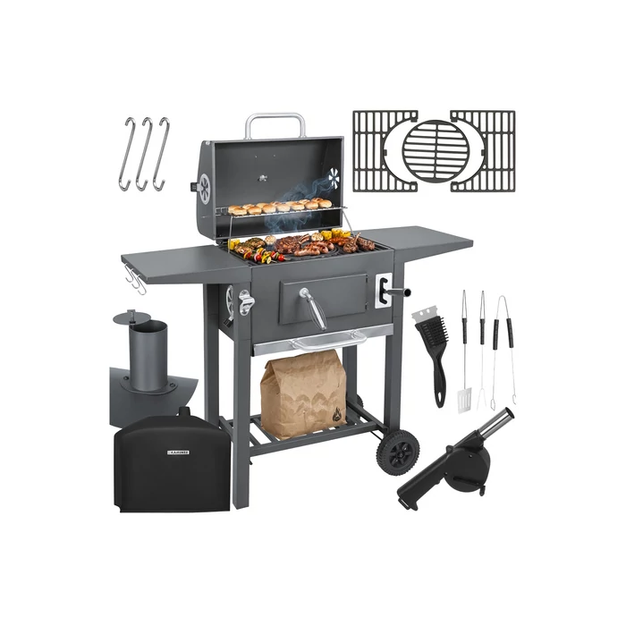 Kerti grill fedővel 105x110x50cm 