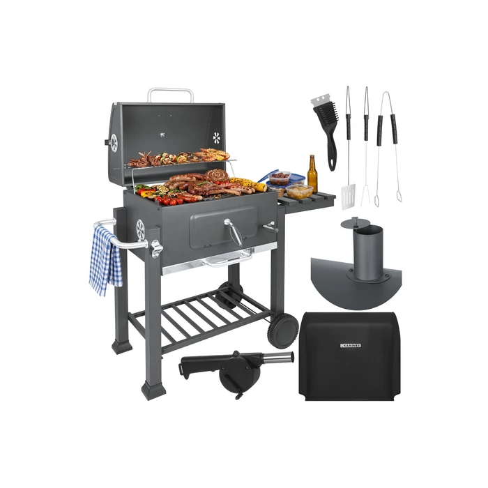  Kerti grill fedővel 114x67x120cm