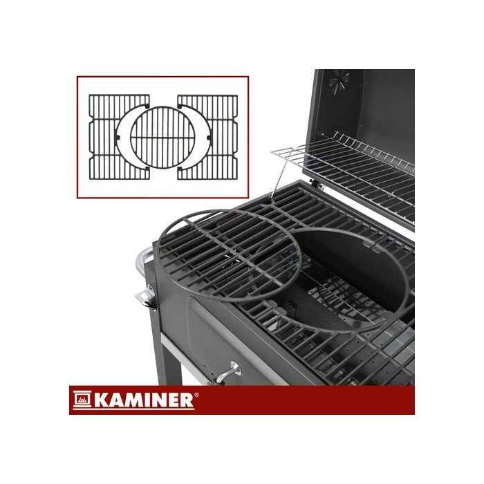  Kerti grill fedővel 114x67x120cm