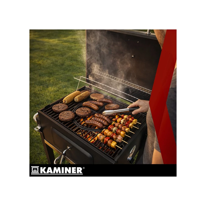  Kerti grill fedővel 114x67x120cm