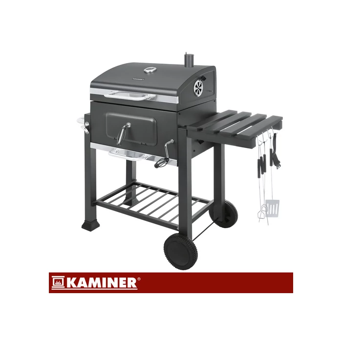  Kerti grill fedővel 114x67x120cm