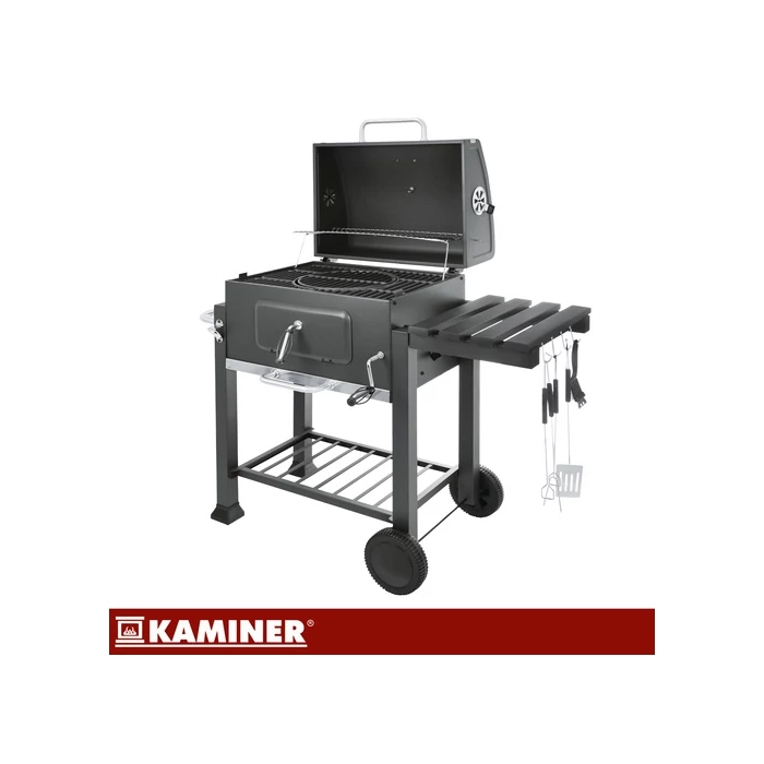  Kerti grill fedővel 114x67x120cm