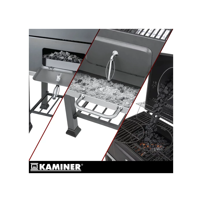  Kerti grill fedővel 114x67x120cm