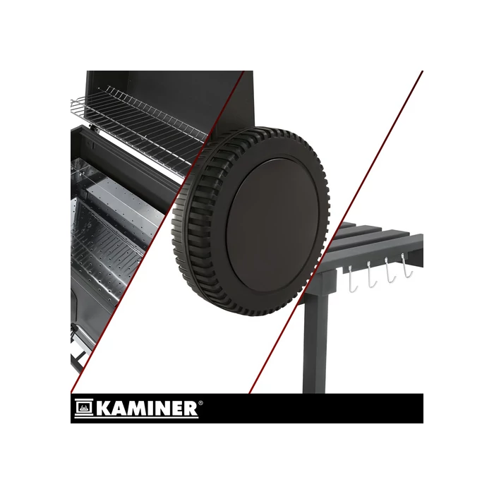  Kerti grill fedővel 114x67x120cm