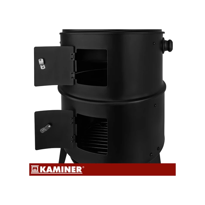 Kerti grillsütő-füstölő 44x80x42cm