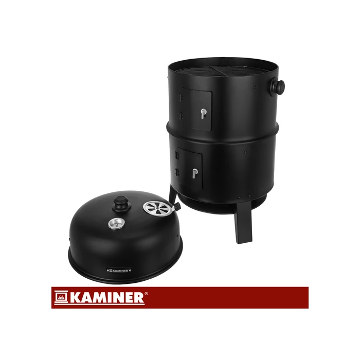 Kerti grillsütő-füstölő 44x80x42cm