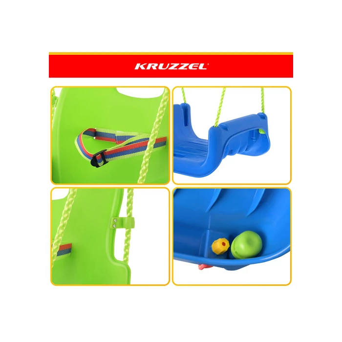 Színes 3 az 1-ben gyerekhinta