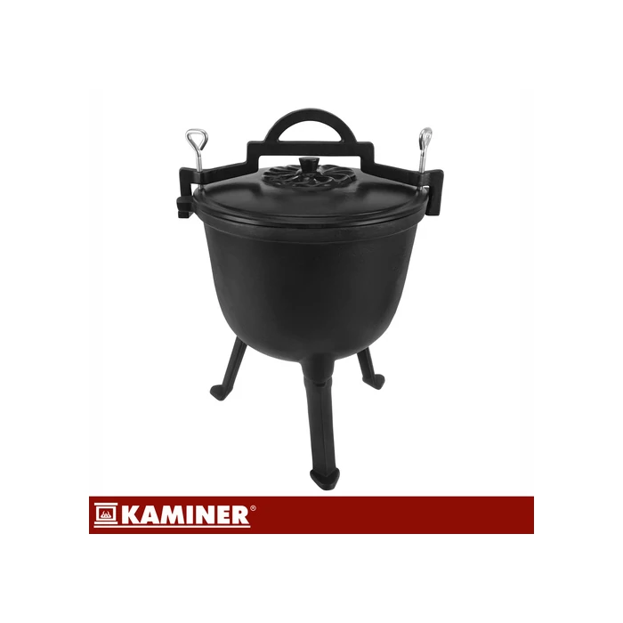 Zománcozott öntöttvas bogrács 8 L