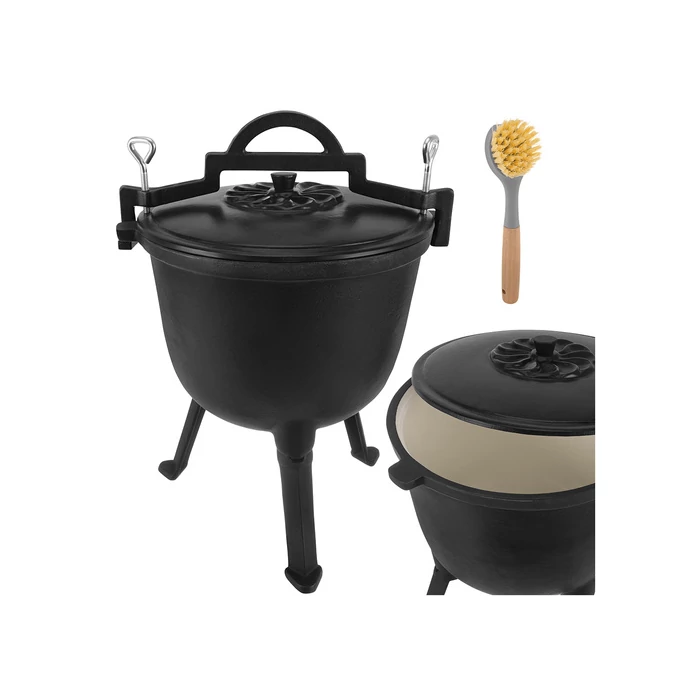 Zománcozott öntöttvas bogrács 8 L